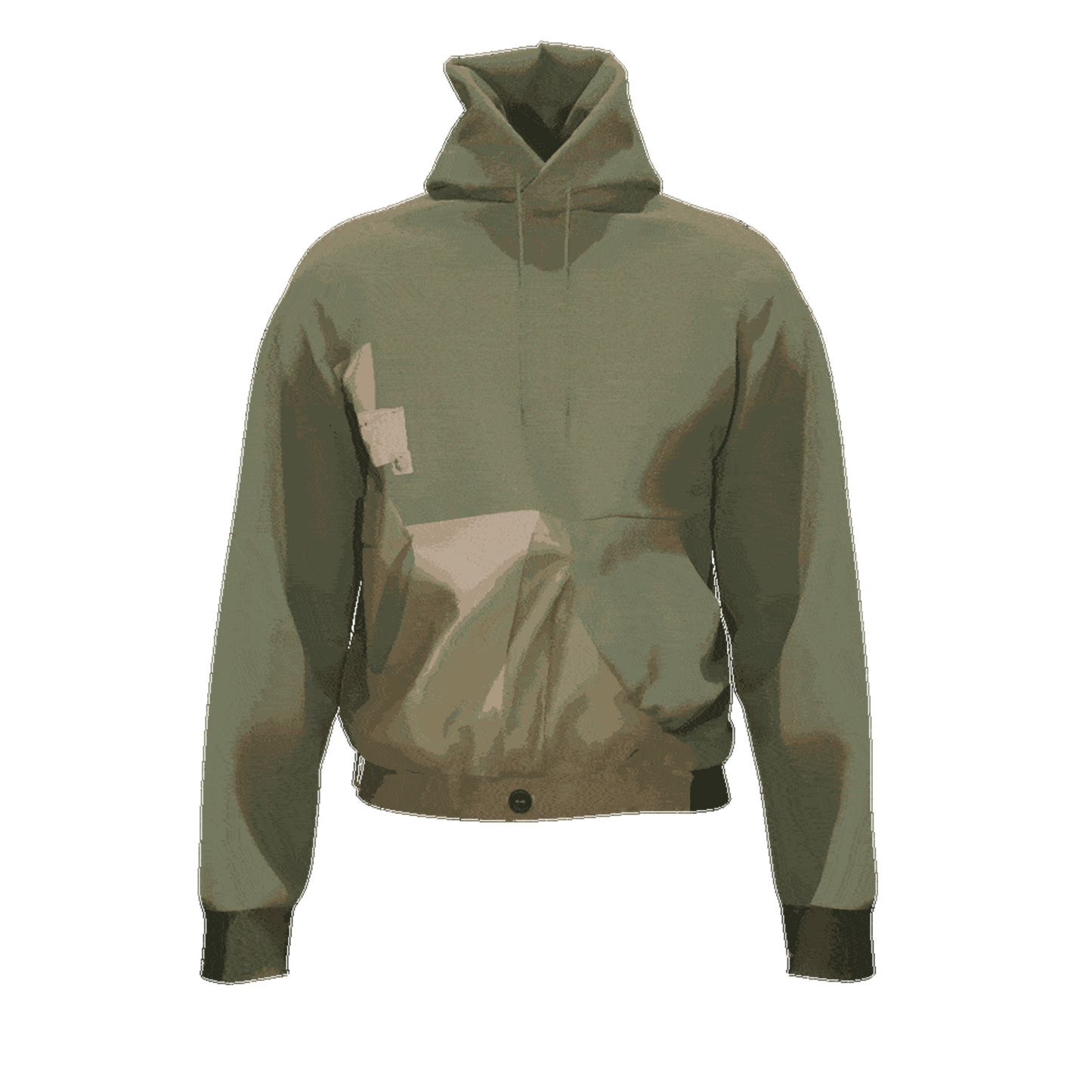 Military Cargo Hoodie