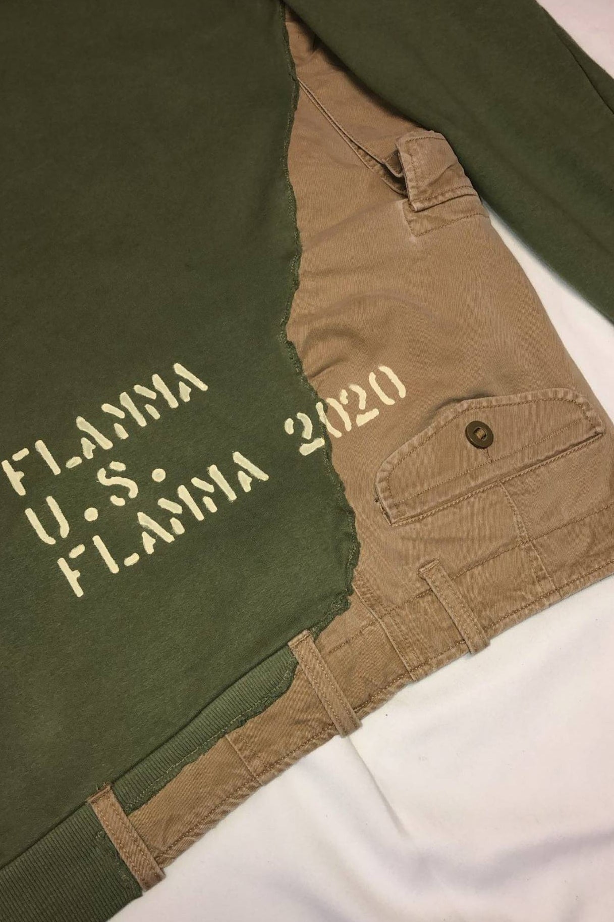 Military Cargo Hoodie